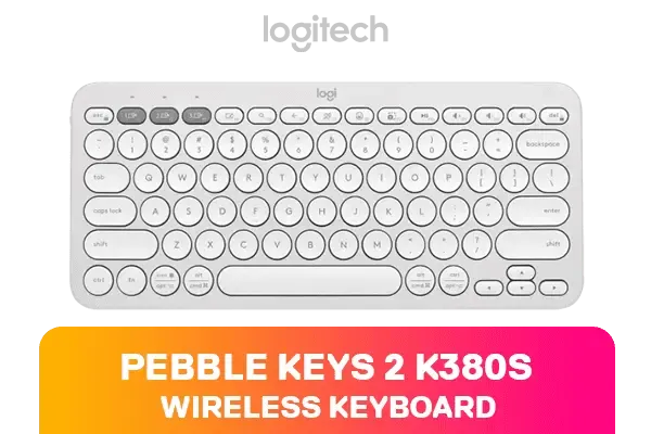 Logitech Pebble keys 2 K380s Keyboard - Tonal white-keyboards-600px-v2.webp